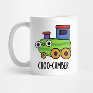 Choo-cumber Funny Veggie Cucumber Pun Mug